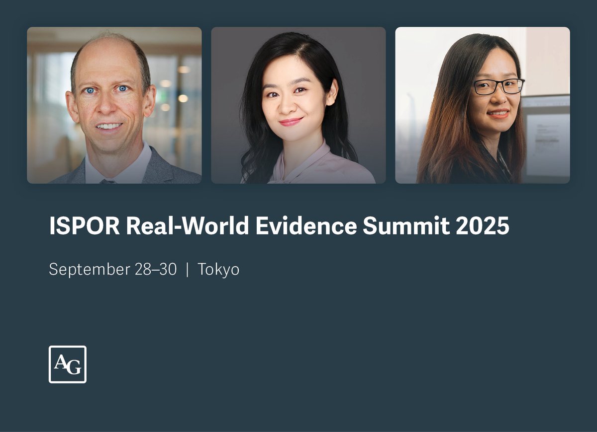 Principal Jimmy Royer and Vice Presidents Jia Zhong and Jenny Zhou will  speak at a symposium on how collaborative data platforms and AI-enabled  methodologies can help researchers maximize the value of RWD