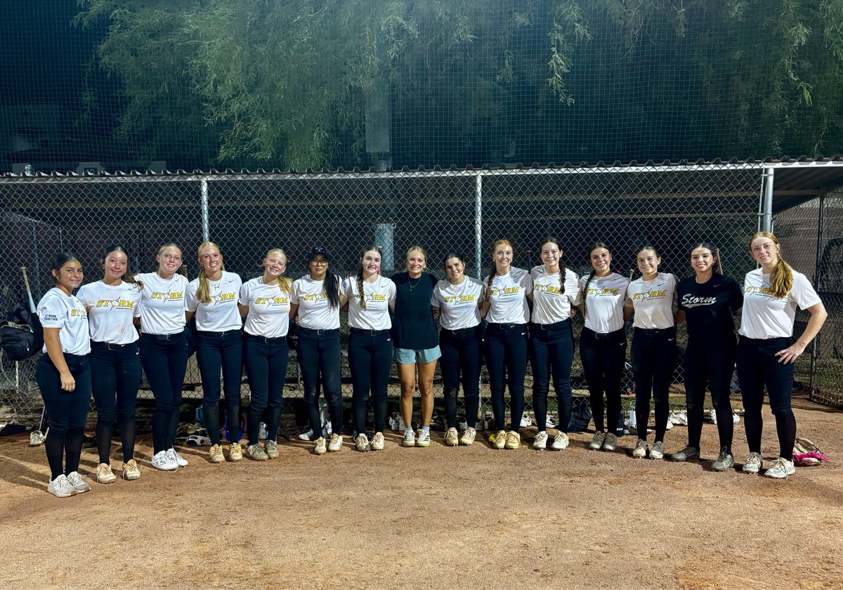 I had so much fun talking to coaches this September 1st and so far this week! Thank you, coaches, for the calls, texts, and emails. I'm extremely appreciative.  I'm looking forward to a great fall with <a href="/azstormcaptain/">Arizona Storm - Captain</a> <a href="/AZStormFastptch/">Arizona Storm Fastpitch</a>