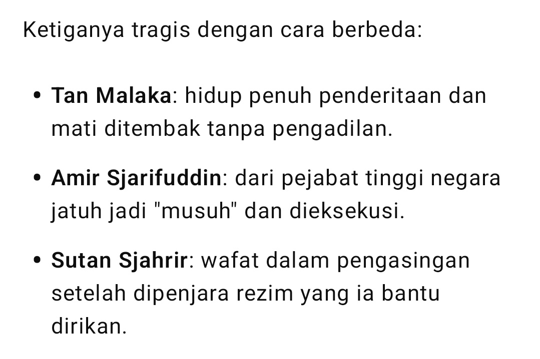 Apakah pelurusan sejarah yang di komandoi <a href="/fadlizon/">FADLI ZON</a> akan mengangkat beliau di bawah ini?

#janganlupakansejarah
#pelurusansejarah
#soekarno