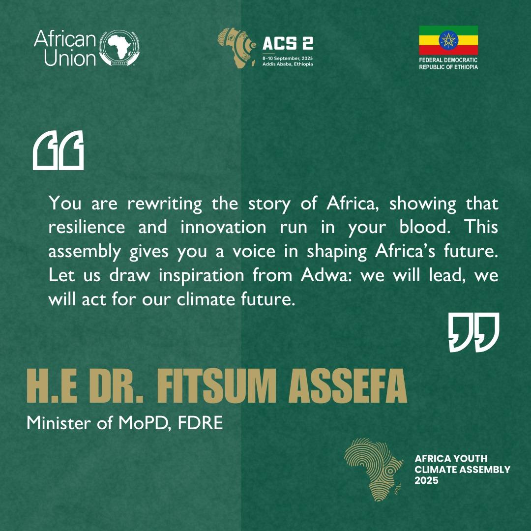 Africa Youth Climate Assembly 2025 tweet media