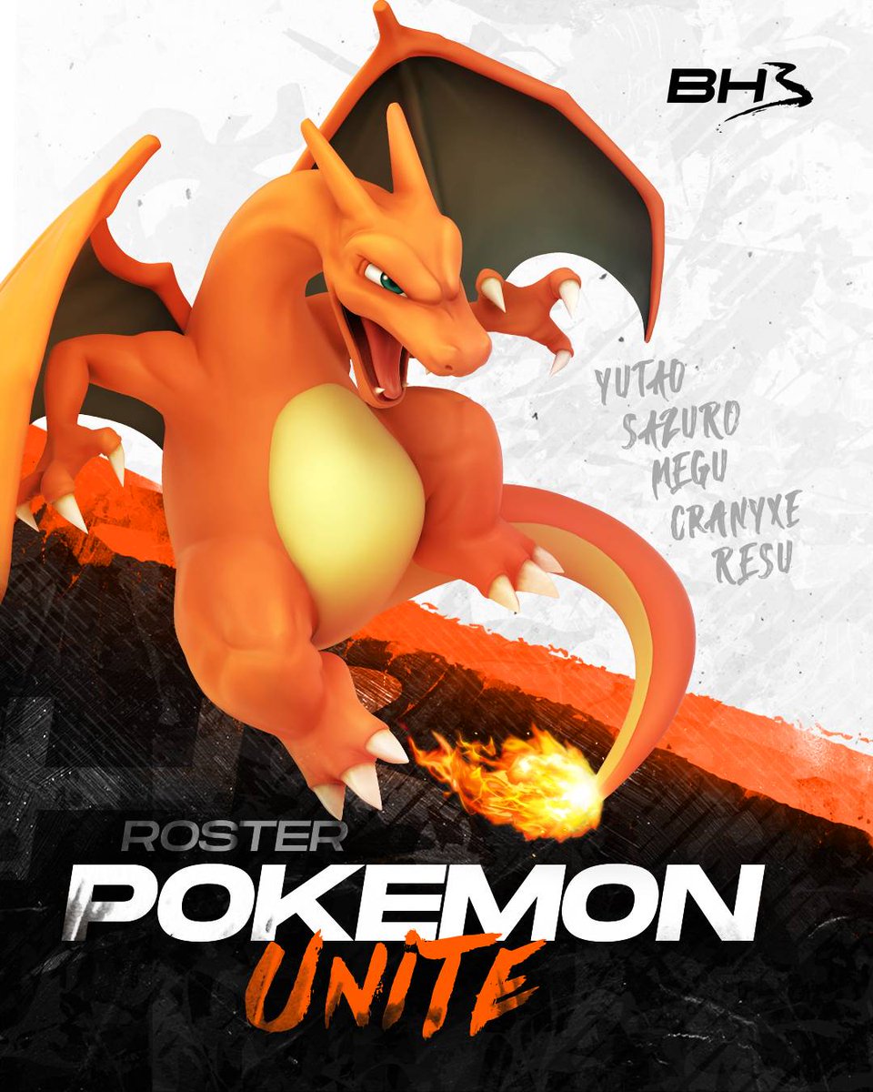 🔥 ANNONCE 🔥
Nous avons le plaisir de vous présenter le nouveau roster #PokemonUNITE 🤩

🟠 <a href="/YutaoUnite/">Yûtao</a>
⚫️ <a href="/cranywe/">Cranywe</a>
🟠 <a href="/SazuroUnite/">Sazuro</a>
⚫️ <a href="/Resu4095/">Resu</a>
🟠 <a href="/Megumini_/">Megu</a>

Bienvenue à eux !🎉

L'équipe est déjà prête à en découdre 💪

Nous avons hâte de les voir en action, vous aussi ? 😉
