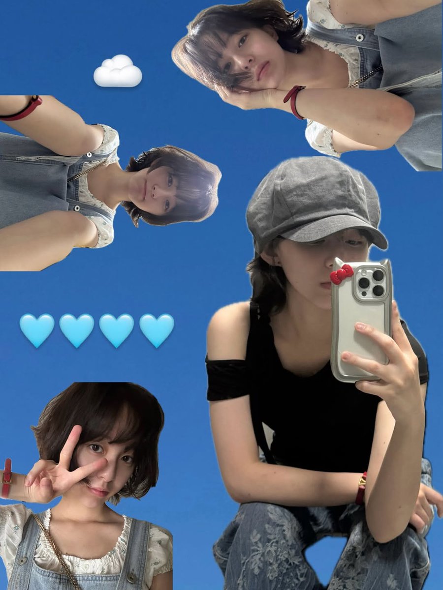 Welcoming my new life with short-haired-Hu. 👧