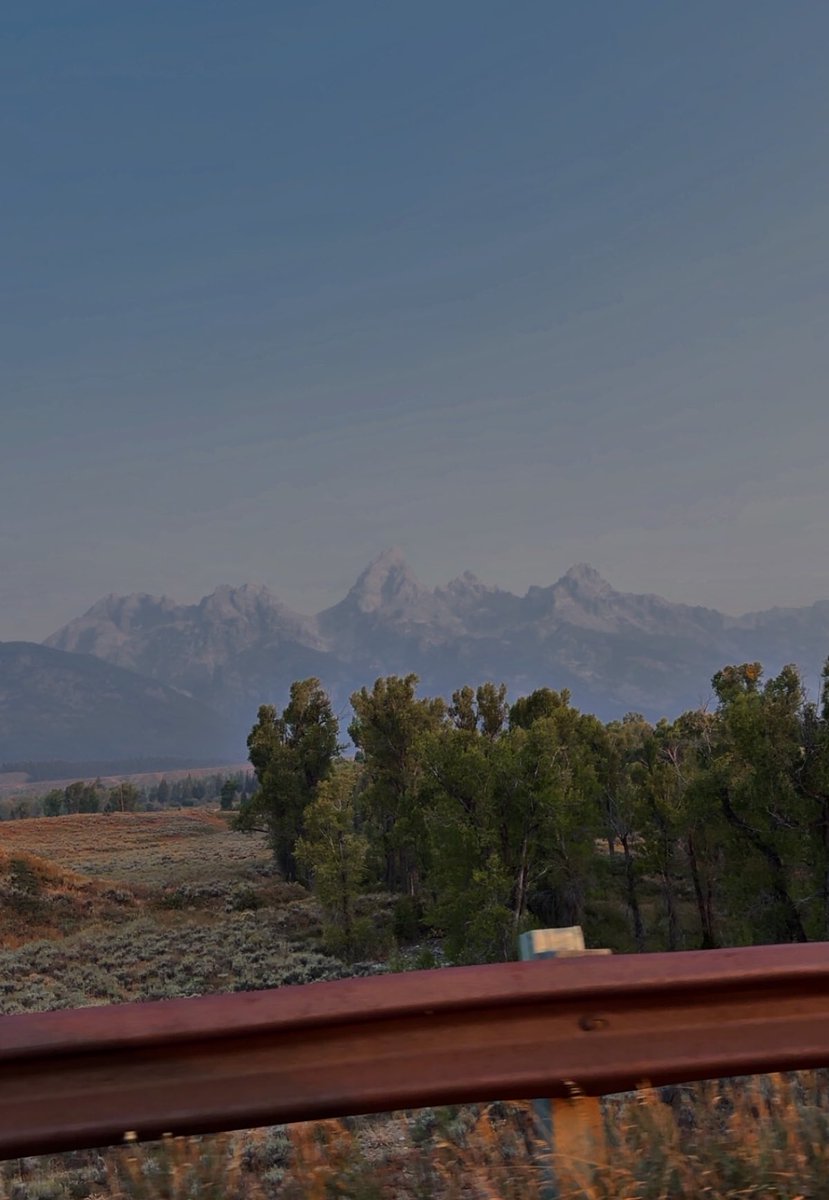 Good morning from the Tetons