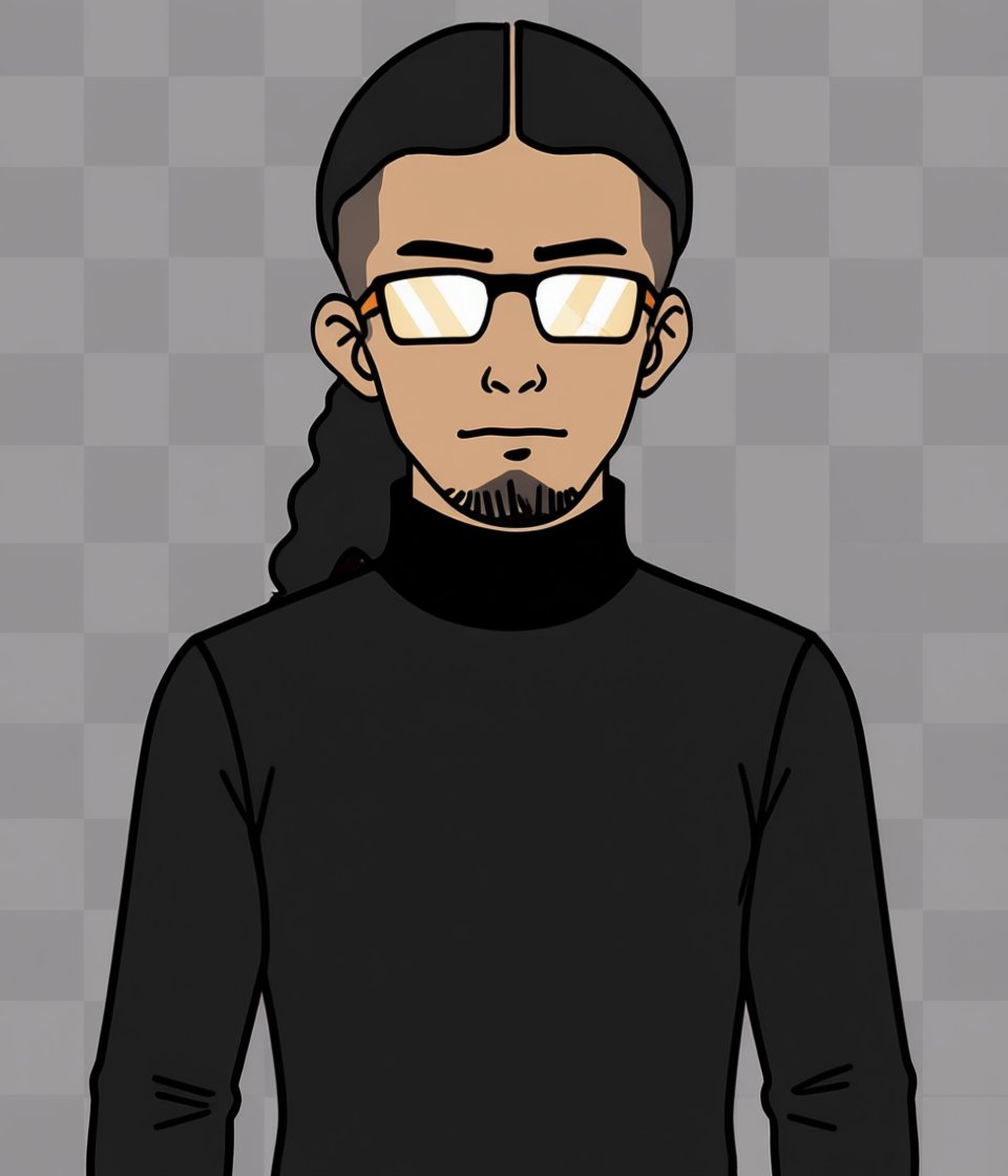 BradinskyVlog's tweet photo. Soy un señor mayor gamer-panadero y aún me sorprende la tecnología. Le di mi logo a una IA y le pedí que lo completara con cuerpo y mirada frontal. El resultado me parece una locura. Supongo que un diseñador verá todos sus errores; mi ignorancia no me permite percibirlos. https://t.co/AdVtmpKi7q