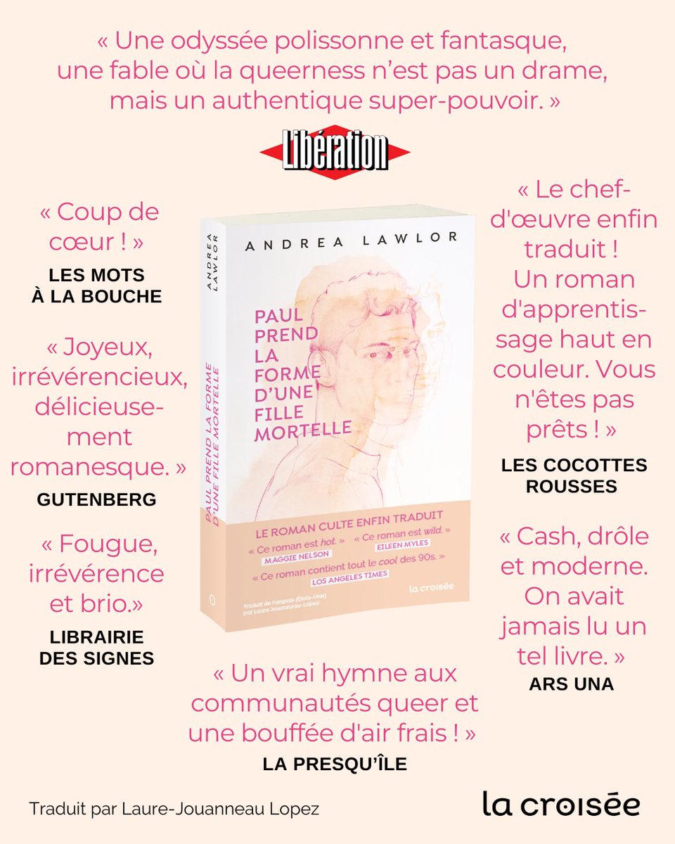 😍succombez au charme fou de PAUL PREND LA FORME D'UNE FILLE MORTELLE ! 
près de chez vous en librairie :
placedeslibraires.fr/livre/97824130…