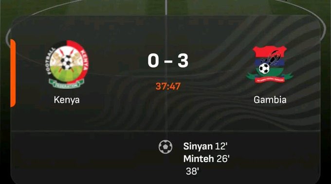 g2theflow's tweet image. It’s half time na tumetoa ndani tatu already …. we should just maintain the local based players and donate the foreign based players to Tanzania  , they are the problem. #WorldCupQualifiers #WorldCup2026 #kenya #HarambeeStars