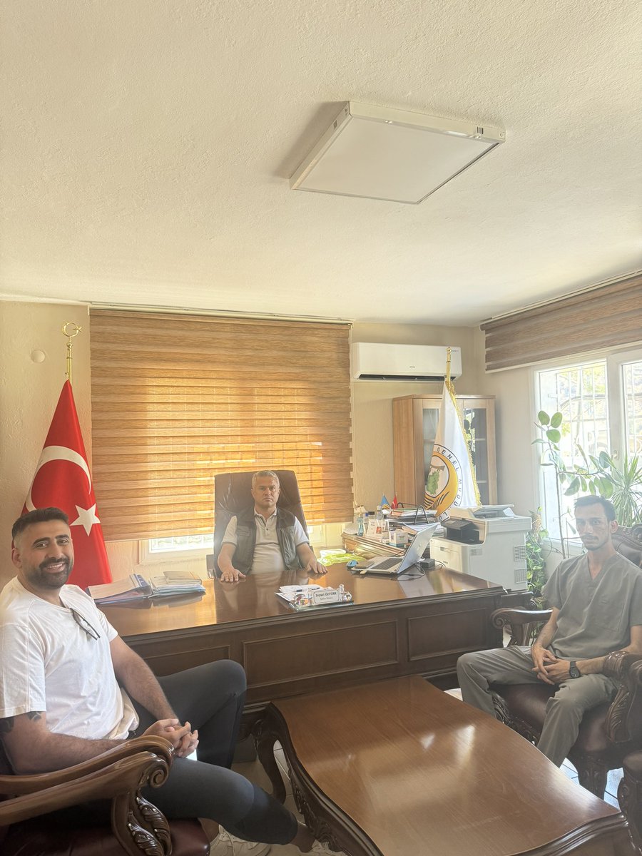 Hatay’daki ağaçlandırma projemiz için Antakya Orman İşletme Müdürü Zeynel Öztürk beyi ziyaret ettik