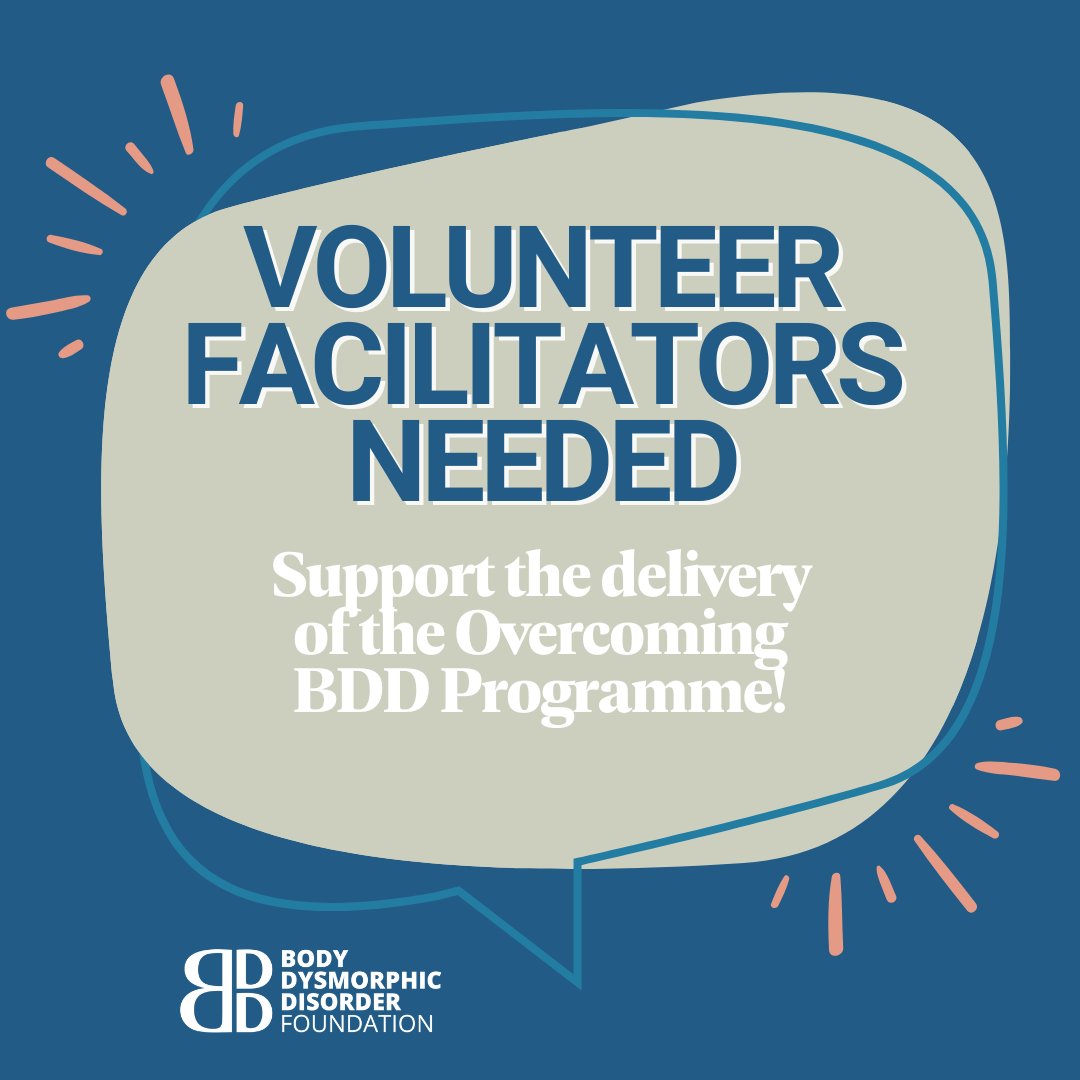Come and join us!

More info and apply here: bddfoundation.org/volunteer-peer…