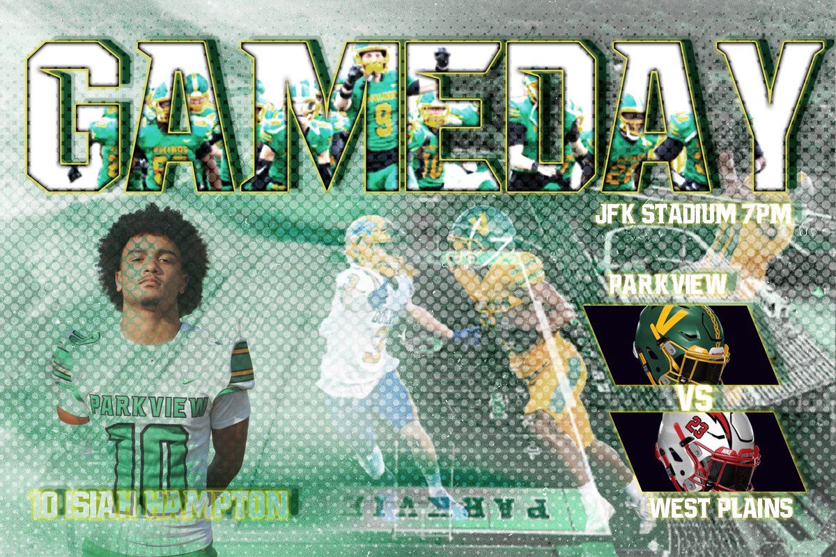 Vikings it's GAMEDAY!! 🔰🔰

Parkview v West Plains

Home @ JFK Stadium 
Gates Open- 6:00pm
Kickoff- 7:00pm

Livestream Link:
mshsaa.tv/?B=2489117