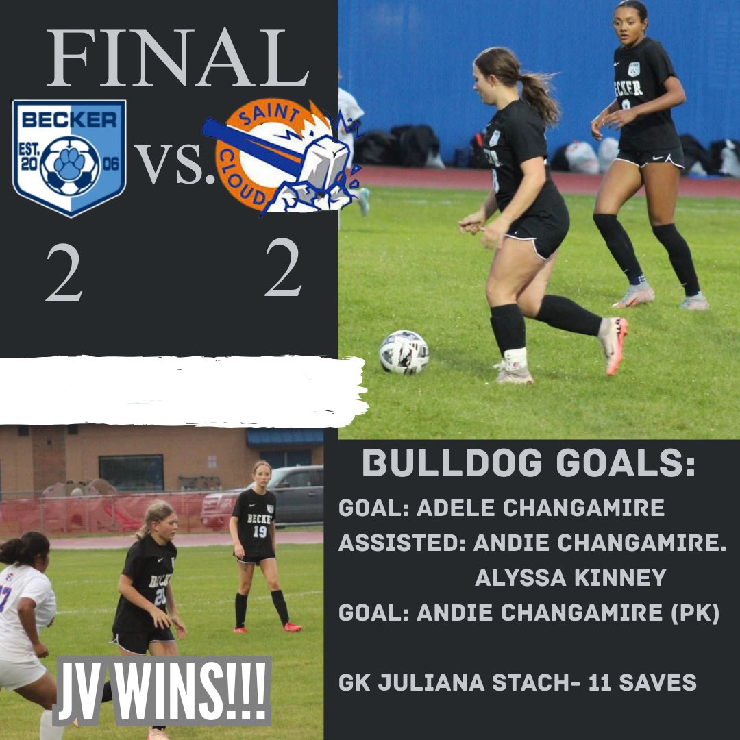 Bulldogs end with a 2-2 tie in a cold and wet home game last night.  It was a solid team effort as they were able to create some great offensive opportunities.  
They are back in action on Monday @ Princeton.