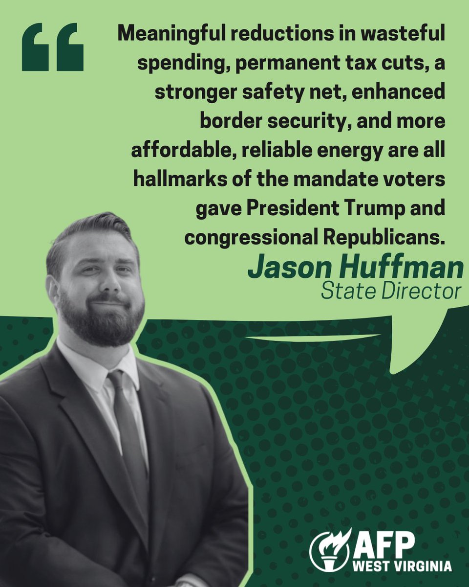 AFP WV (@afpwv) on Twitter photo State Director <a href="/HuffmanJE/">Jason Huffman</a> says the OBBA enacted meaningful reductions in wasteful spending, permanent tax cuts, a stronger safety net, enhanced border security, and more affordable, reliable energy. Read more here: afplink.org/40TdqmL State Director <a href="/HuffmanJE/">Jason Huffman</a> says the OBBA enacted meaningful reductions in wasteful spending, permanent tax cuts, a stronger safety net, enhanced border security, and more affordable, reliable energy. Read more here: afplink.org/40TdqmL