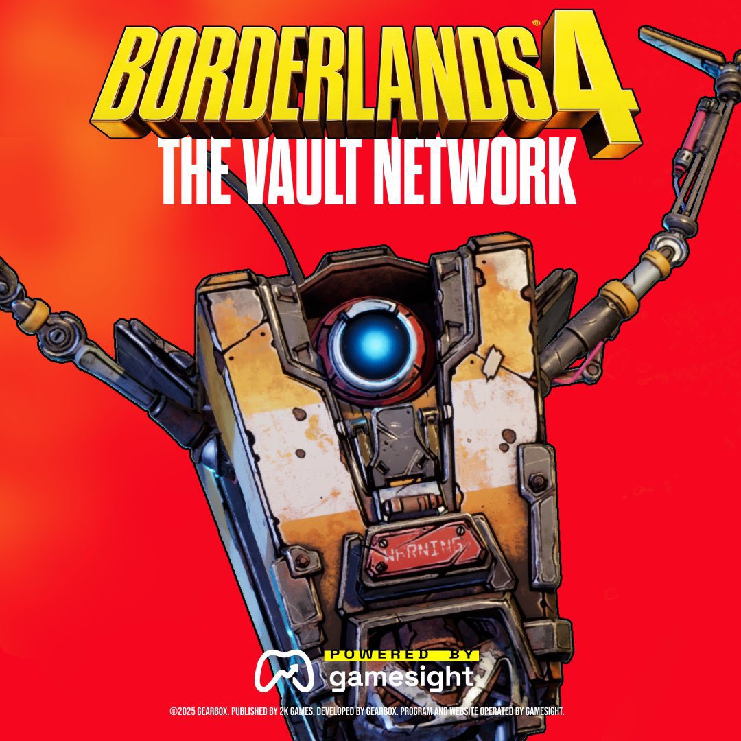 Been sitting on this news for a bit now.

Happy to announce that I’ve been accepted into the <a href="/Borderlands/">Borderlands</a> Vault Network!

Excited to add a bit of variety to the streams with one of my favourite franchises!