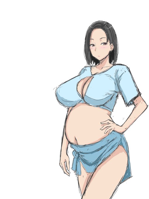 繁殖母パート3制作中です。妊婦エロシーン増える予定です。I'm currently working on this project. It's a sequel to a manga I published this year. It will also include more sensitive scenes with pregnant women. I haven't decided whether to release an English version yet... 