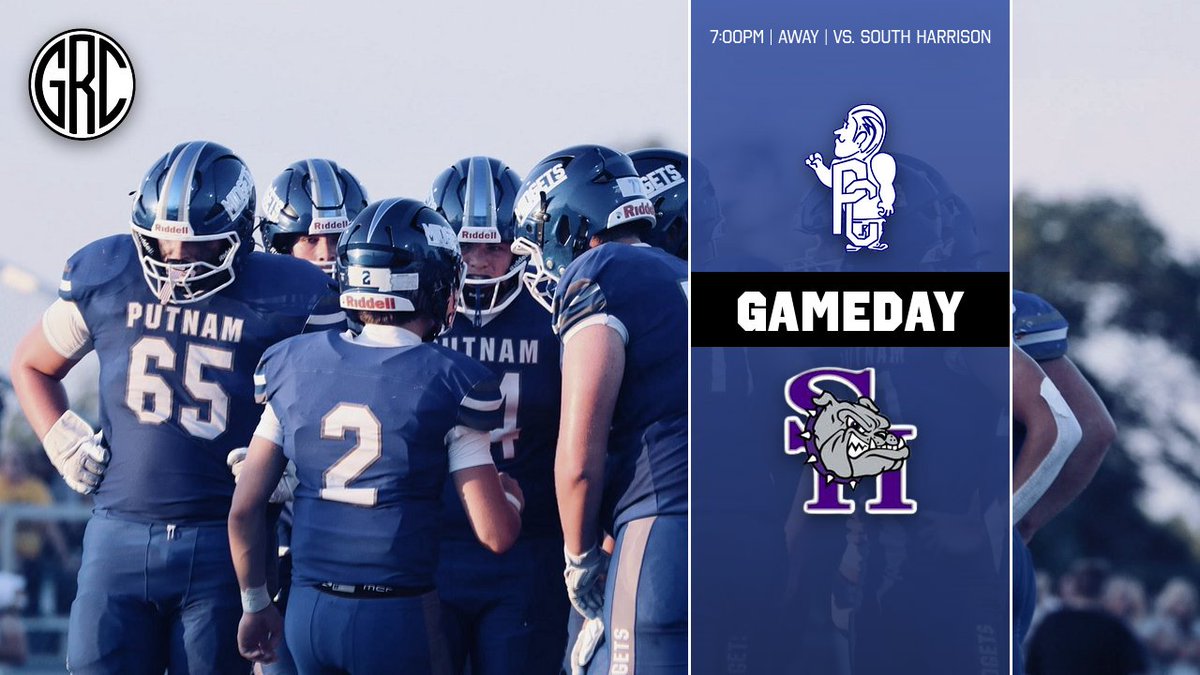 🏈 GAMEDAY 🏈
🆚 South Harrison
⏰ 7:00 PM
📍Bethany, MO
🌡️ 65° ☀️
🎥 fan.hudl.com/usa/mo/bethany…

#GoMidgets #PutnamProud #GRC