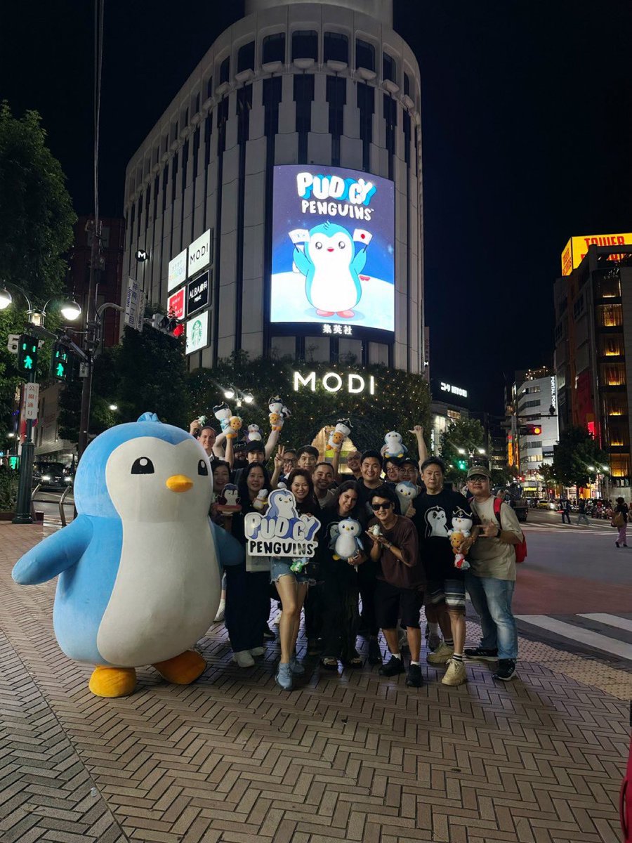 Pengu took over Tokyo 🇯🇵

Where should we go next?