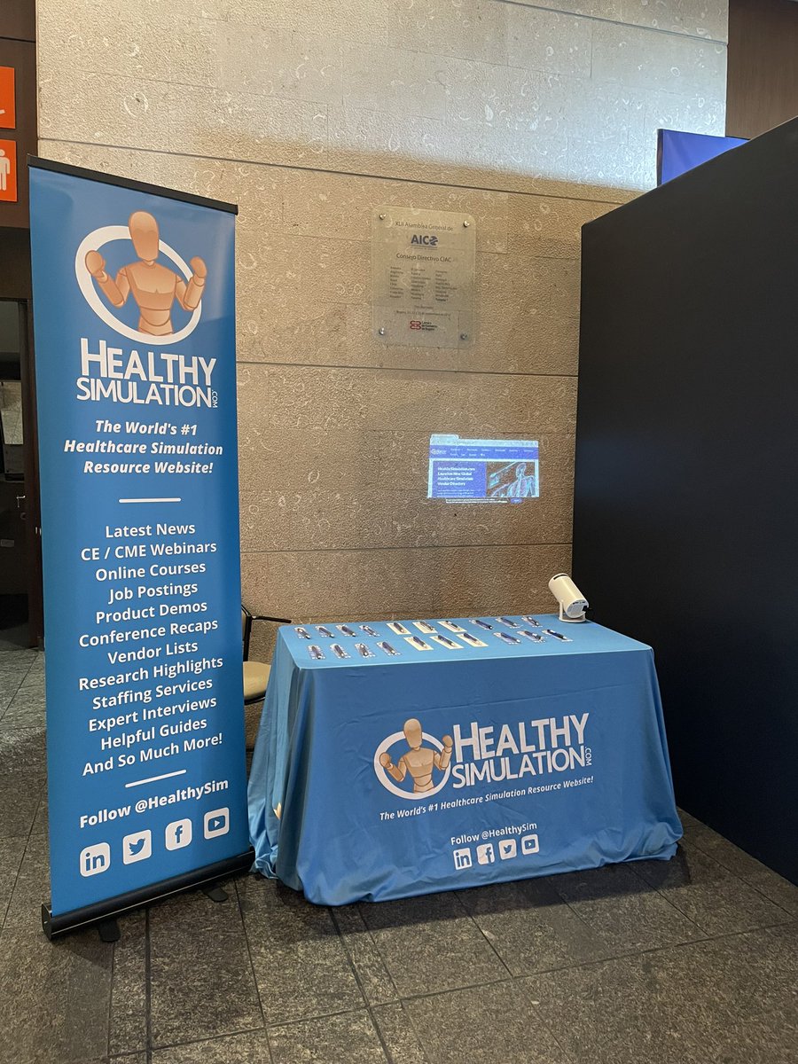CATAVAORMD's tweet image. 🌎✨ Nuevamente @HealthySim está presente en el VIII Congreso @flasicredes y el I Congreso de SoColSim 🙌

📍 ¡Pásen a visitarnos y descubran cómo seguimos impulsando la simulación clínica en Latinoamérica! 💡💙

#FLASIC2025 #SoColSim #SimulaciónClínica #HealthySimulation