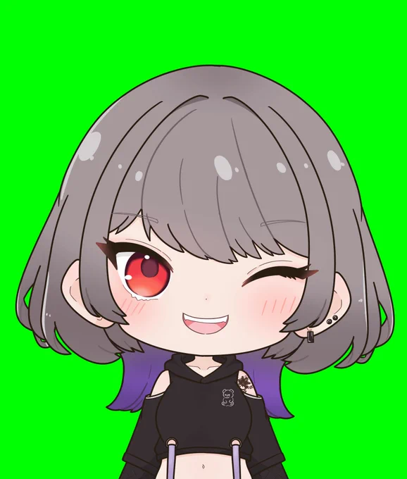【8月イラスト企画】 遙沙椛 様 遙沙椛様を描かせていただきました! ウインク姿がとても良かったです! こんな感じですがいかがでしょうか? 気に入ってもらえると幸いです 応募ありがとうございました #はすなあーと