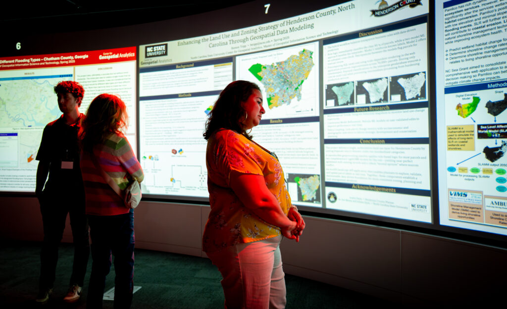 🌍 The Fall 2025 Geospatial Forum from <a href="/NCSUgeospatial/">NC State Center for Geospatial Analytics</a> kicks off September 11! Join researchers, practitioners and students as they explore critical topics like remote sensing, marine spatial ecology, urban forecasting and more.

📍 Thursday at 3 p.m. 
👉 cnr.ncsu.edu/geospatial/abo…