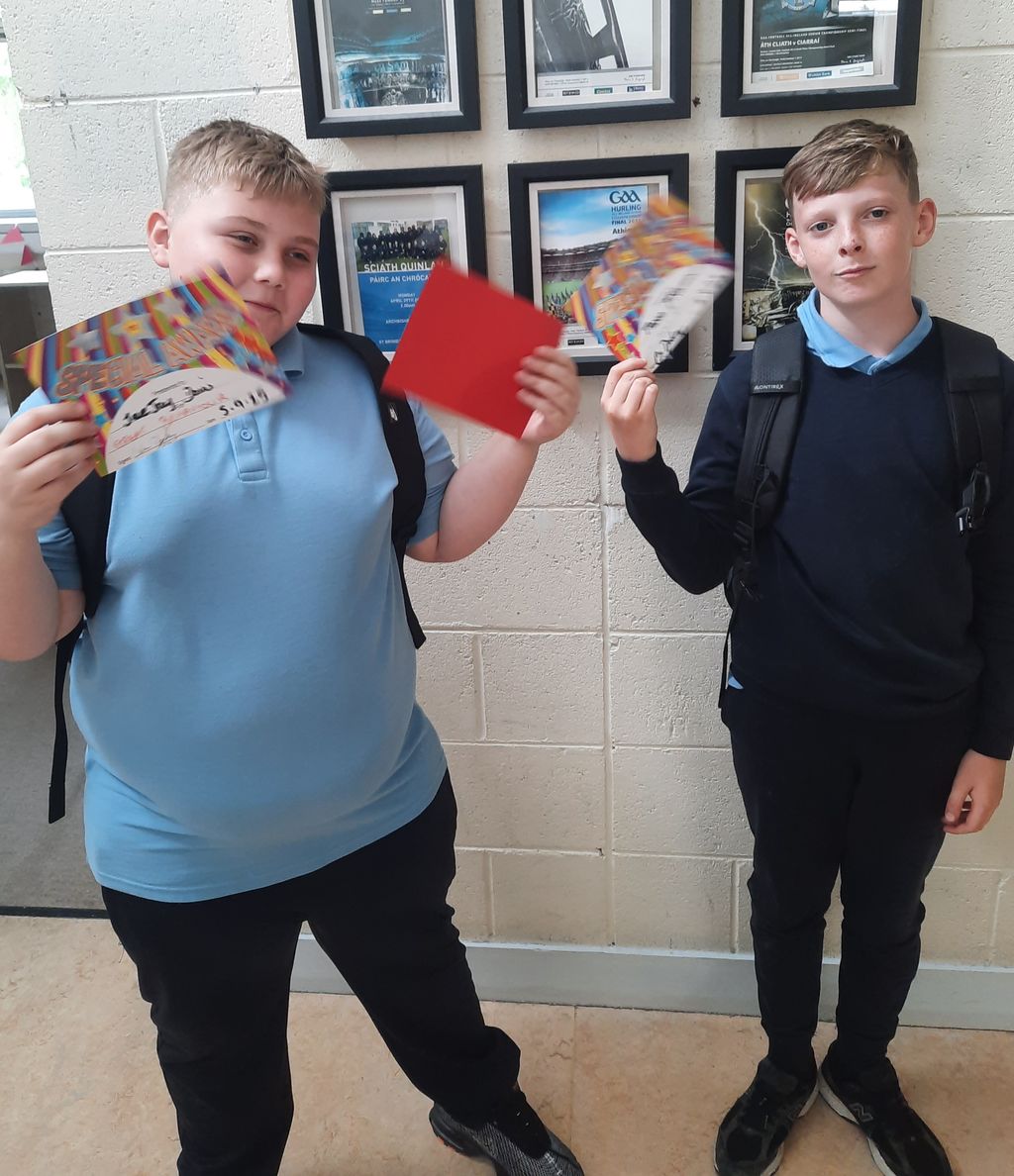 Mason and TeeJay showed brilliant example this week. Lots of staff commenting on how well they were applying themselves. The Divine Mercy Way is alive and well . Well done lads!