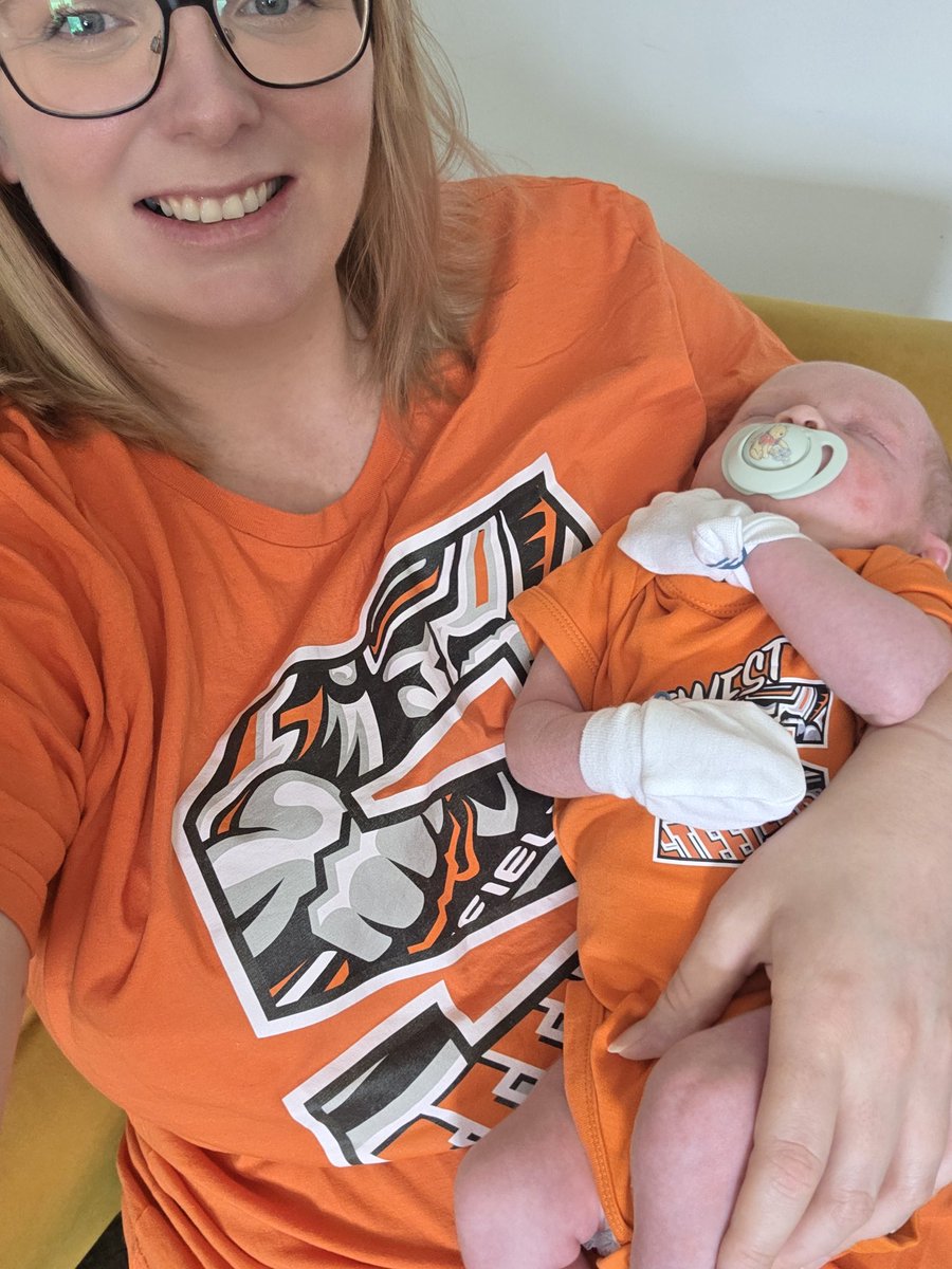 We all dis the <a href="/steelershockey/">TriggerHub Sheffield Steelers</a> merch, but they've allowed me and babby TO MATCH