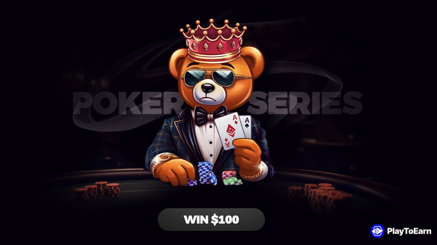 PlayToEarn's tweet photo. Win $100 – Free entry!🪙

Poker Tournament This Sunday🃏

Sunday, September 7th – 14:00 UTC on 
@ClubGG_Poker🏆

Prizes: $100 + Golden Ticket 🎟️+ P2E Points

Limited entry – get your password here:
https://t.co/em6MRH9F79
- Poker Task https://t.co/knoqq8o23p