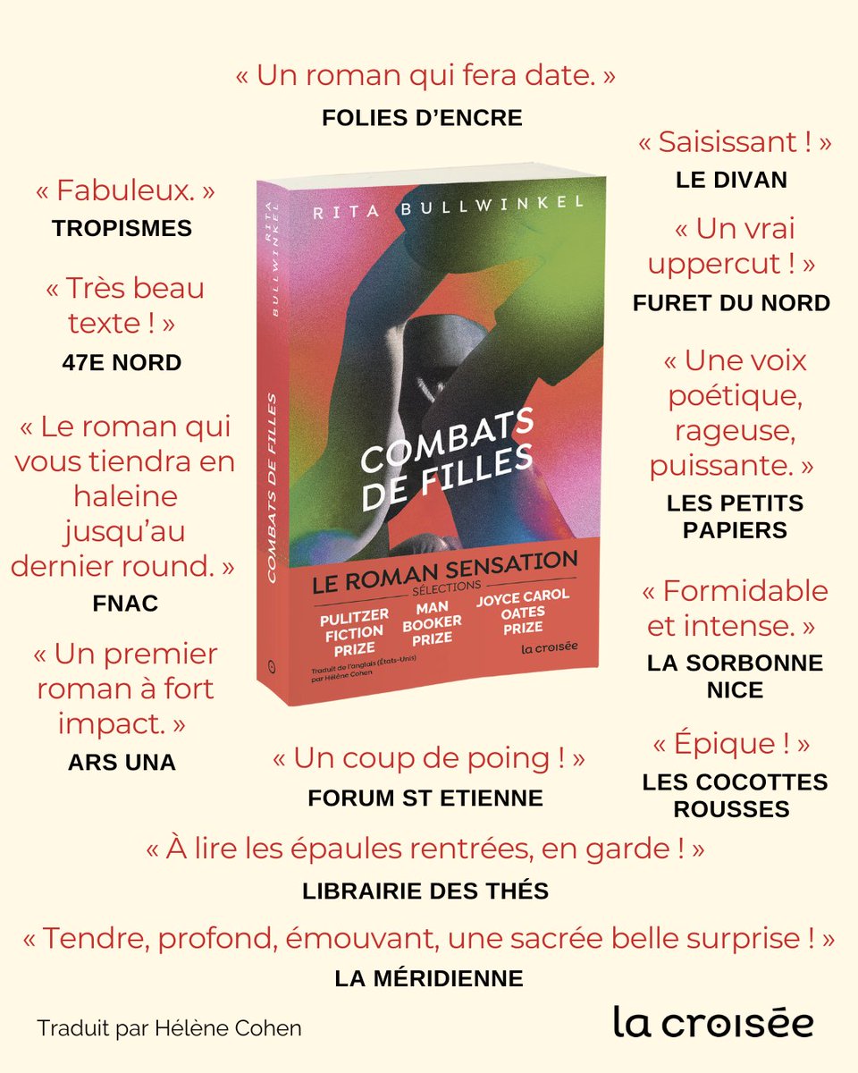 🥊merci aux libraires pour COMBATS DE FILLES ! <a href="/MLibraires/">Les petits mots des Libraires</a>