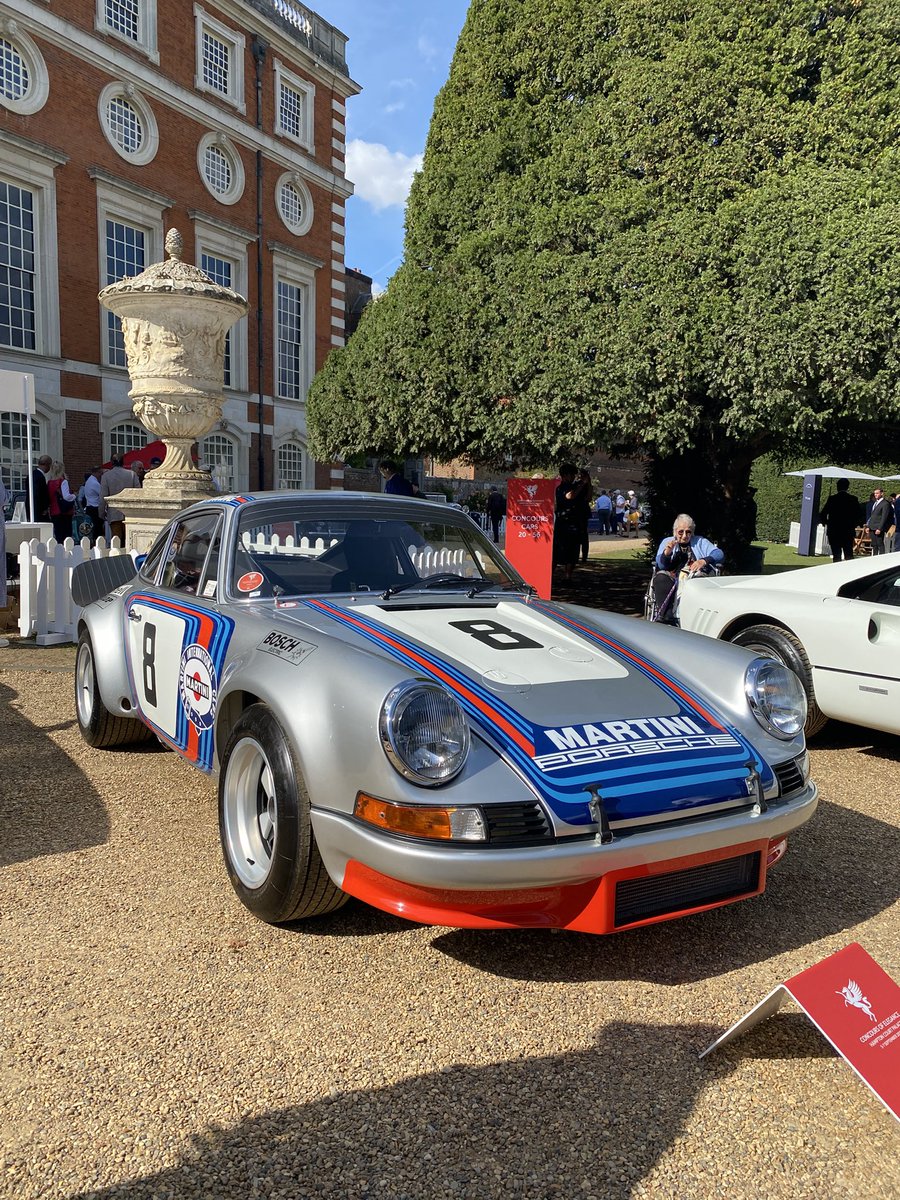 Wondering around the lovely  Hampton Court Concours and spotting some familiar Tamiya items.