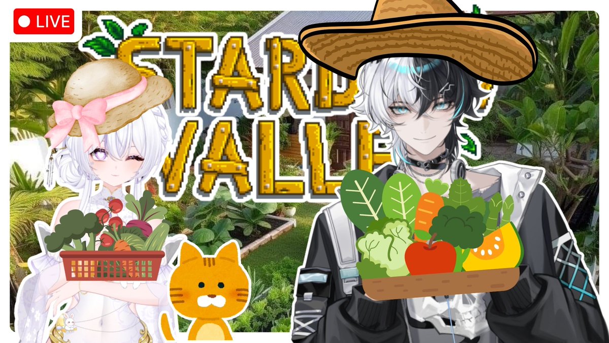 3 ทุ่มวันนี้ ✨【📷 GAME】Stardew Valley ปลุกผักทำสวน... Ft.<a href="/Nexynia_ARK/">Nexynia✨Vtuber-TH</a>

youtube.com/live/blffSyidT…

#Vtuber #VtuberTH #วีทูปเบอร์ #วีทูปเบอร์ไทย