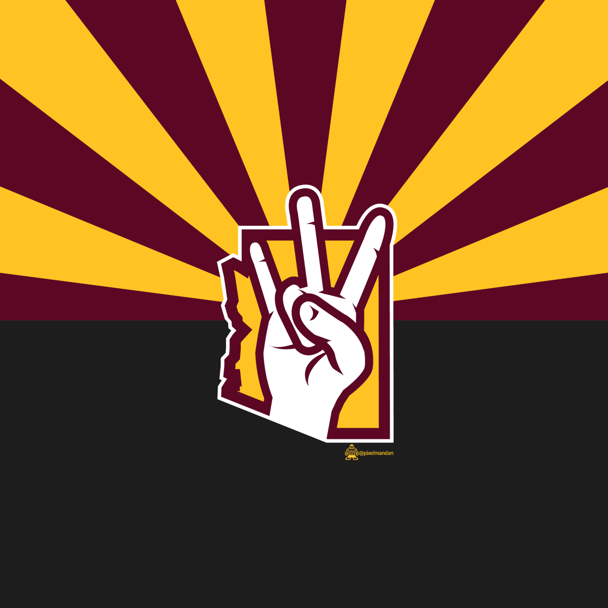 pixelmandan's tweet photo. Go Devils! #ForksUpFriday https://t.co/qmYi3TcSc1
