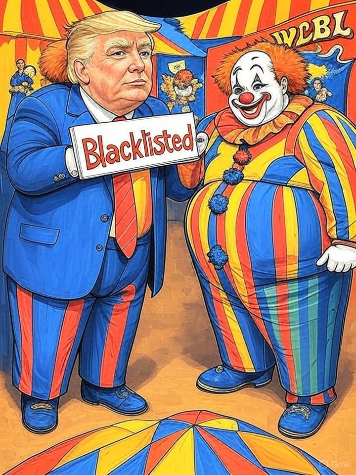 “American Bitcoin” hits Nasdaq. Mining in a suit.

Sun’s $WLFI bag gets blacklisted. $107M frozen mid-act.

Out there they call it strategy.

Down here it’s just bad theater. 
Who’s still buying tickets?