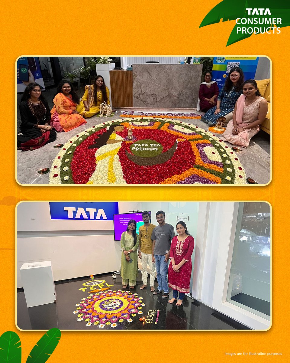 TataConsumer's tweet photo. This Onam, we wish everyone abundance, success, and prosperity.
Like Onam brings people together, with festivities and joy, at Tata Consumer Products we come together with a wish to build stronger bonds, create shared success, and ensure everyone grows #ForBetter.
Wishing everyone a great year ahead!
#Onam2025 #Onamgreetings #Growingtogether #ForBetter @TataSoulfull