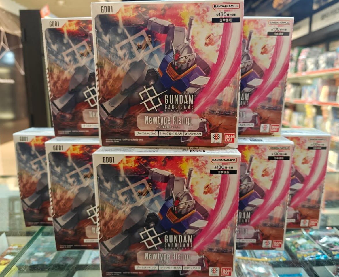 Gundam Card Game GD01 Restocked!

#cardboardcollectible
#tradingcardgame
#tcg
#gundam
#GundamTCG
#GCG
#ガンダムカードゲーム
#ガンダムカード