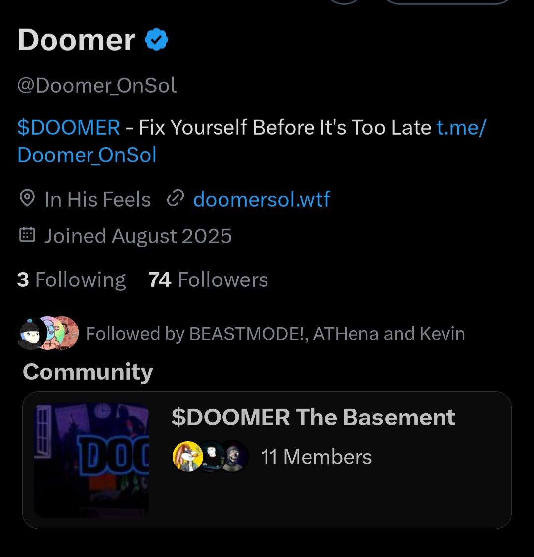 Doomer tweet media