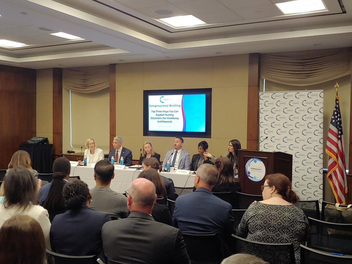 RN_Community's tweet image. We were pleased to host a congressional briefing on the top 3 ways Congress can support nursing education, the workforce, and research. Thank you @RepBonamici for your opening remarks and steadfast support of our nation’s nurses!