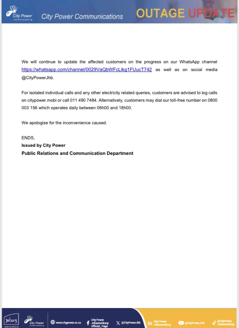 @CityPowerJhb tweet media