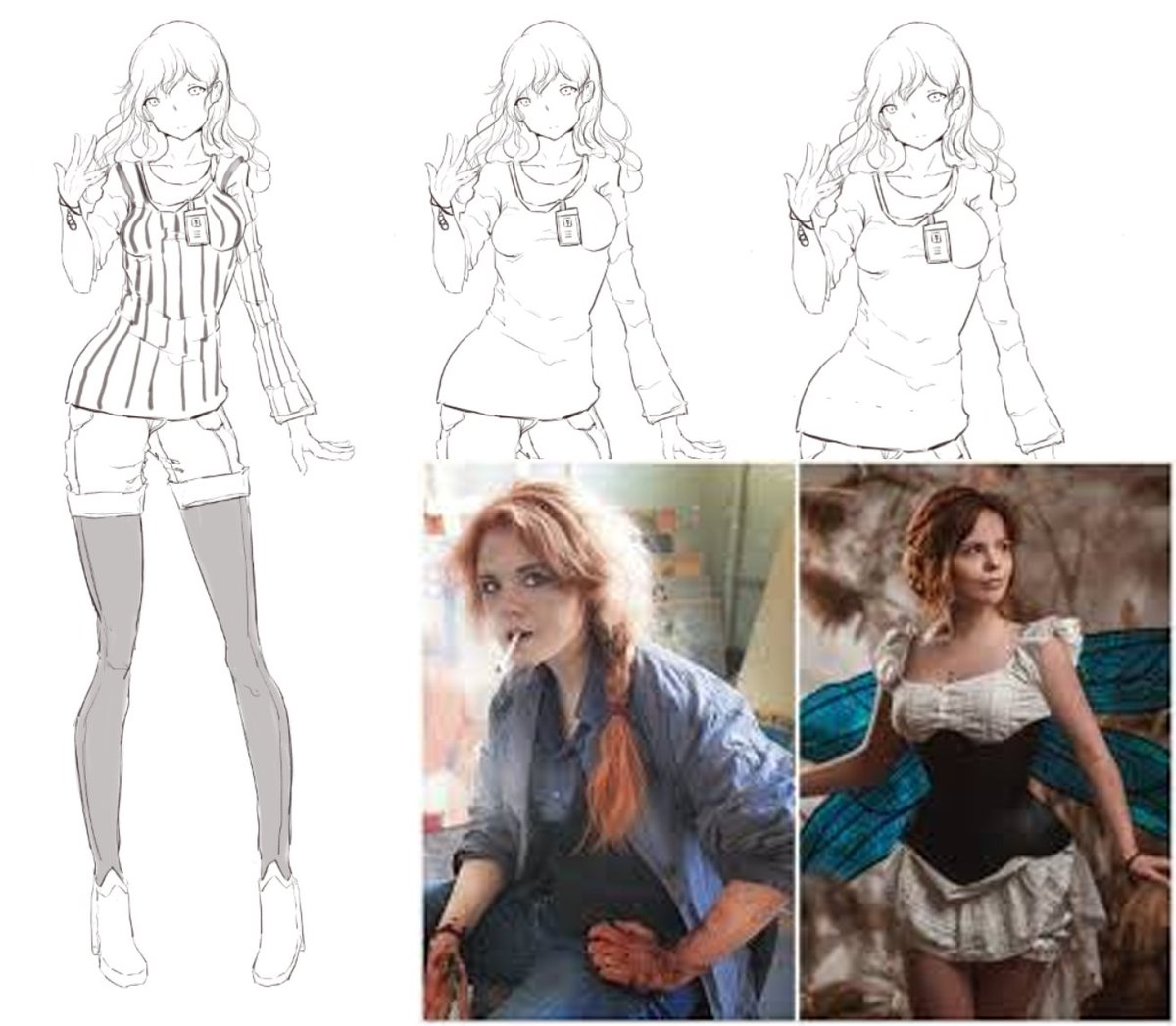 ✨ Meet Lauren ✨
This character in Memories Within: BNB was inspired by the amazing <a href="/Fenix_Fatalist/">fenixfatalist</a> — a cosplayer I’ve known for quite a while and a truly wonderful person 💕
Can’t wait for you all to meet her in-game! 🎮

#IndieGame #CosplayCommunity #CharacterDesign #GameDev