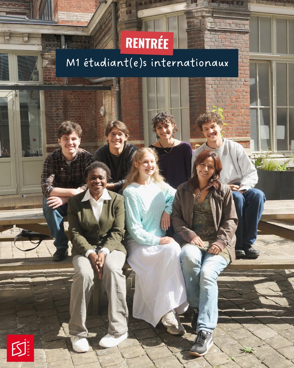 🌍 7 étudiant(e)s venu(e)s du Pérou, Maroc, Allemagne, Suisse, Espagne, Lituanie et Mali rejoignent la 101e promo du master ! Une diversité qui enrichira la promo, accompagnée cette semaine par Yiqing Qi (95), journaliste à Ouest-France 🙌 #esjlille #journalisme
