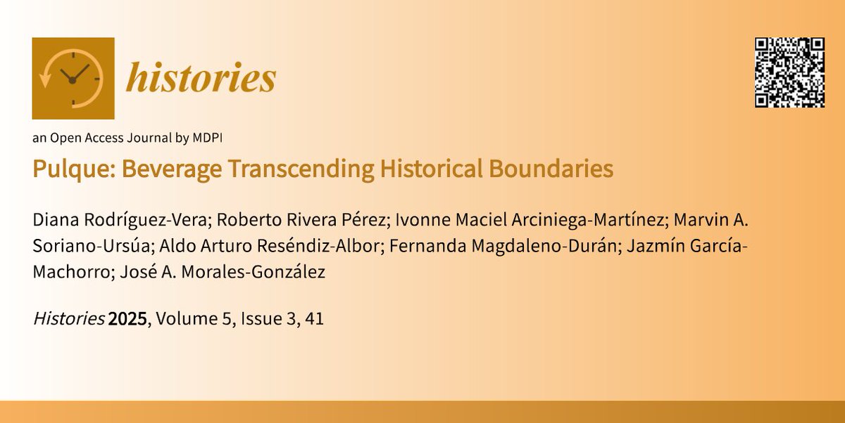 🥛 #Pulque, a traditional Mexican fermented drink with deep #cultural &amp; #ethnographic roots, was sacred to pre-Columbian civilizations. This review explores its production, symbolism, &amp; evolving role in modern Mexico. 🌵✨
📖 Read more: brnw.ch/21wVvhg