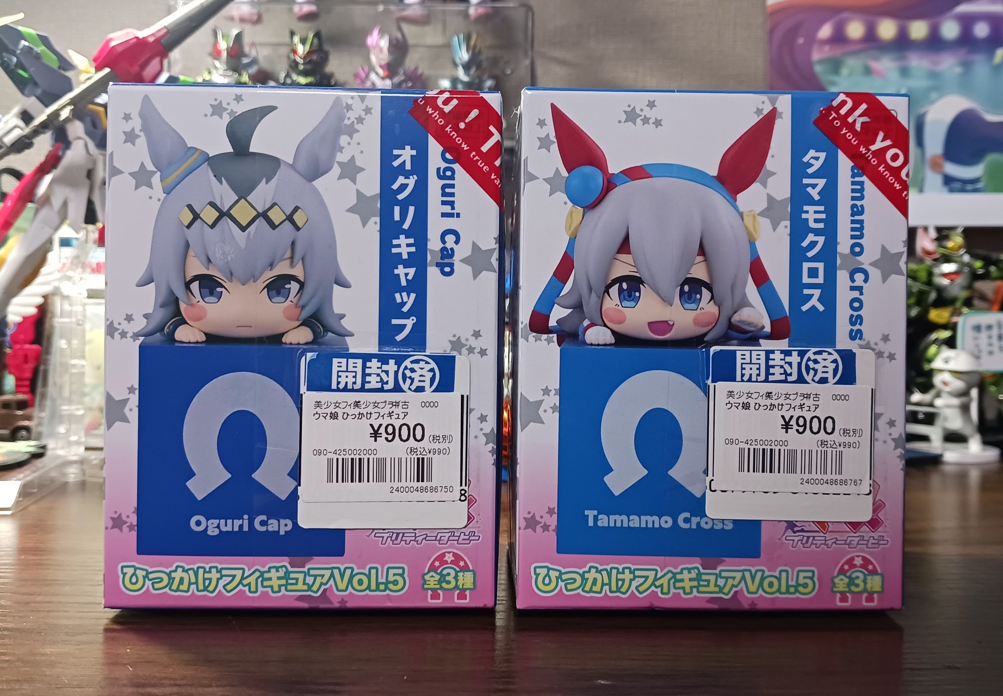 ウマ娘　ひっかけフィギュア Vol.5 オグリキャップ　タマモクロス　ほか ウマ娘 プリティーダービー』大人気のひっかけフィギュア第5弾が