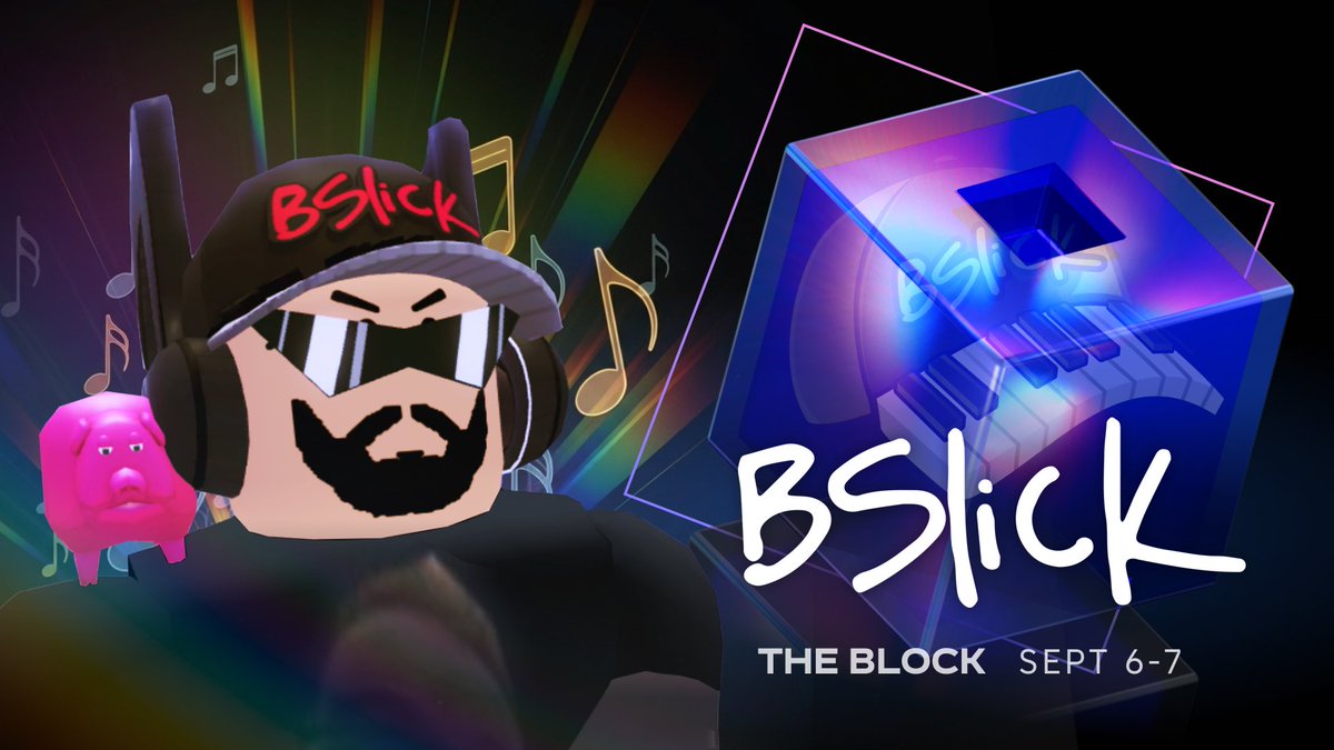 Not only will I perform IRL at the RIA After Party, but there will be a virtual experience at The Block, starting 9/6 9pm PT. It features a few songs that I handpicked from some of your favorite Roblox games! #RDC2025

The Block: roblox.com/join/a6oon
