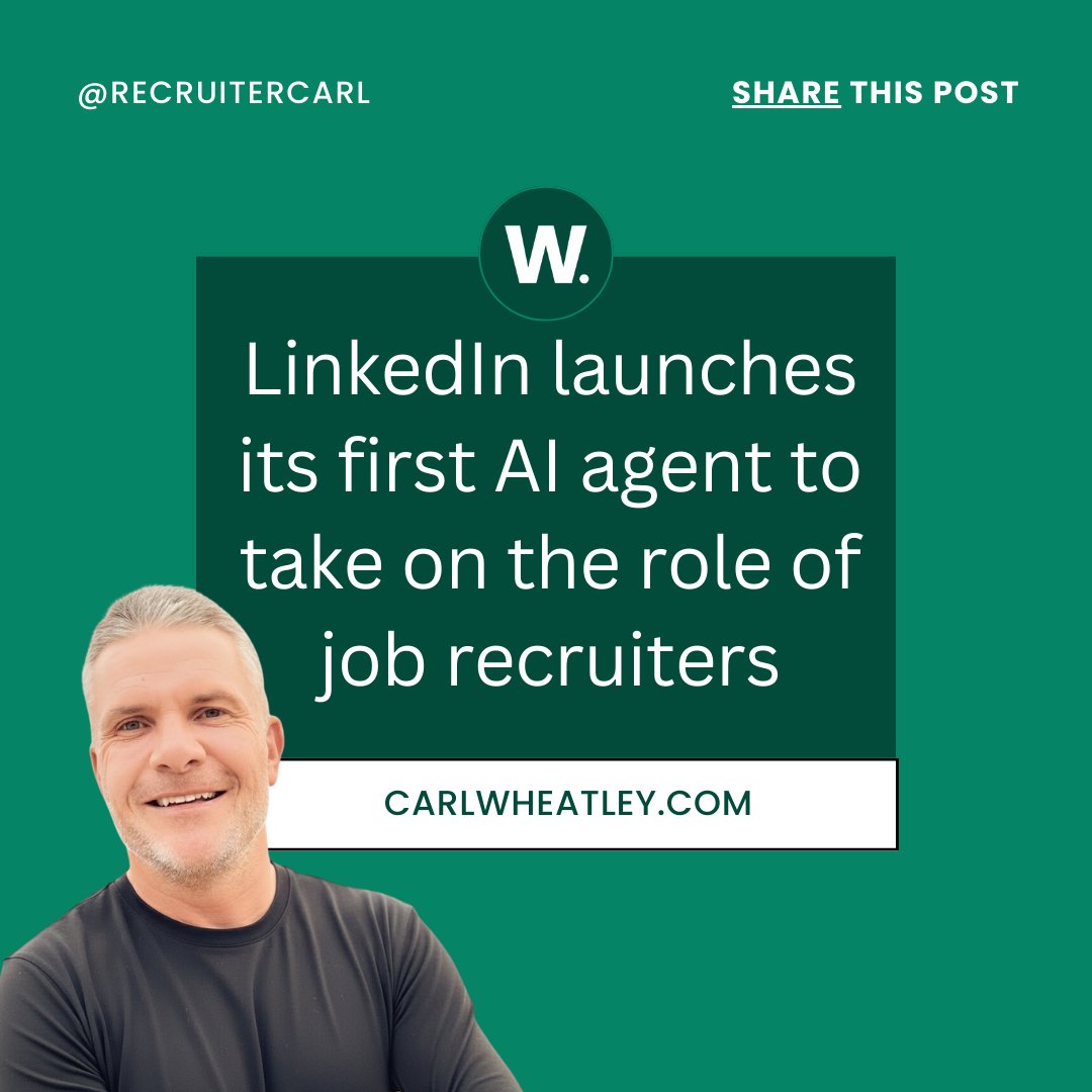 LinkedIn just launched its first AI recruiter.

If your profile isn’t updated, you might not even show up.

Fill out every section

Use keywords

Keep skills current

Add a recent photo

Stay searchable. Stay visible.