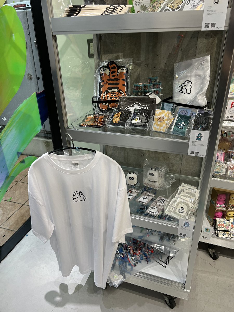 はくいきしろい 抽選当選品【キャンバスアート(本人サイン入り)】ステッカー はくいきしろい / あのステッカー[29g-B]