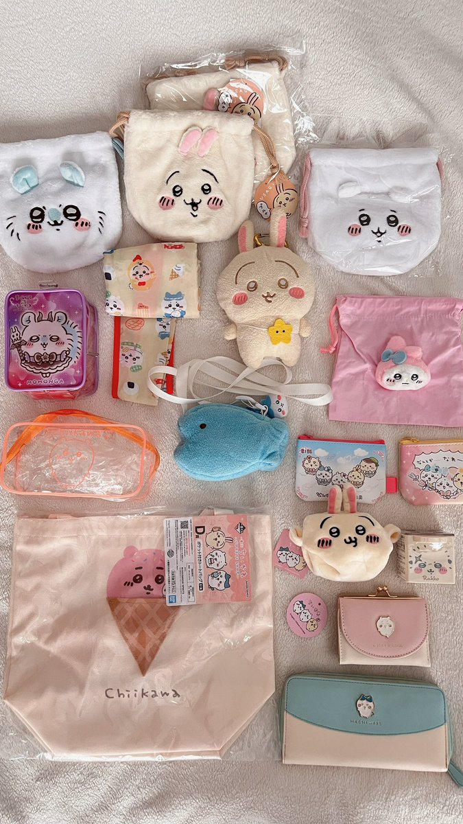 mjellystuff's tweet photo. รวมงานกระเป๋าใหม่ shopping bag น่ารักมากกก กระเป๋าตังค์ก็มีน้า หูรูดเพียบ 🍈🐔

#ตลาดนัดชิคาวะ #ตลาดนัดchiikawa #ชิคาวะ #chiikawa #ตลาดนัดsanrio #ตลาดนัดซานริโอ้ https://t.co/LvXMlxdaLa