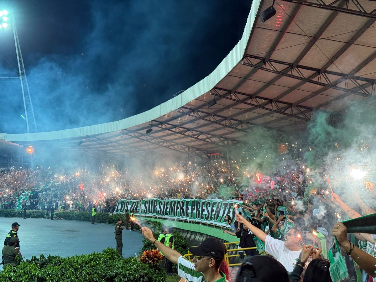 Octavos de final - Copa Colombia global
Quindío (2) - Atlético Nacional (6) 

Presentes y locales en Armenia.

Salir campeones, ¡Una obligación!
El orgullo está en la hinchada.

ÑS'99
La historia nos respalda.