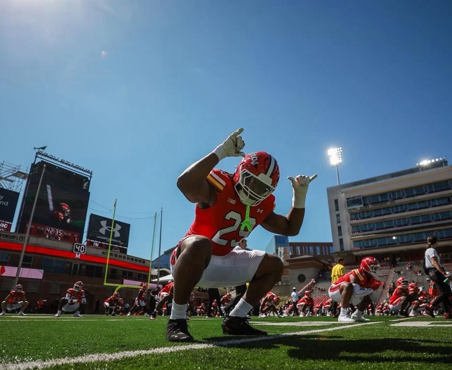 What does Sidney Stewart want his Maryland legacy to be?

**long pause**

“The bull. I just want to be remembered as the bull.”

On the Terps’ enigmatic freshman, the fragility of football and the origins of his “Yung Bull” nickname 👇