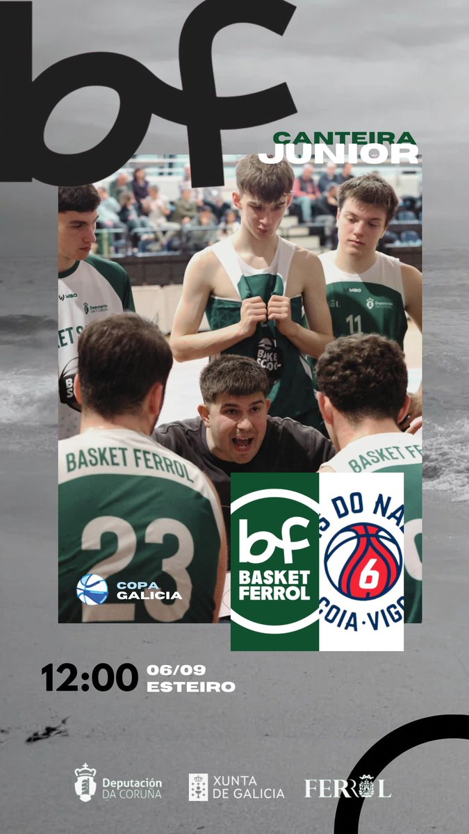 BasketFerrol's tweet image. Partidos da fin de semana❗🙌

#Estamosdevolta✈️
#SomosBSFerrol💚