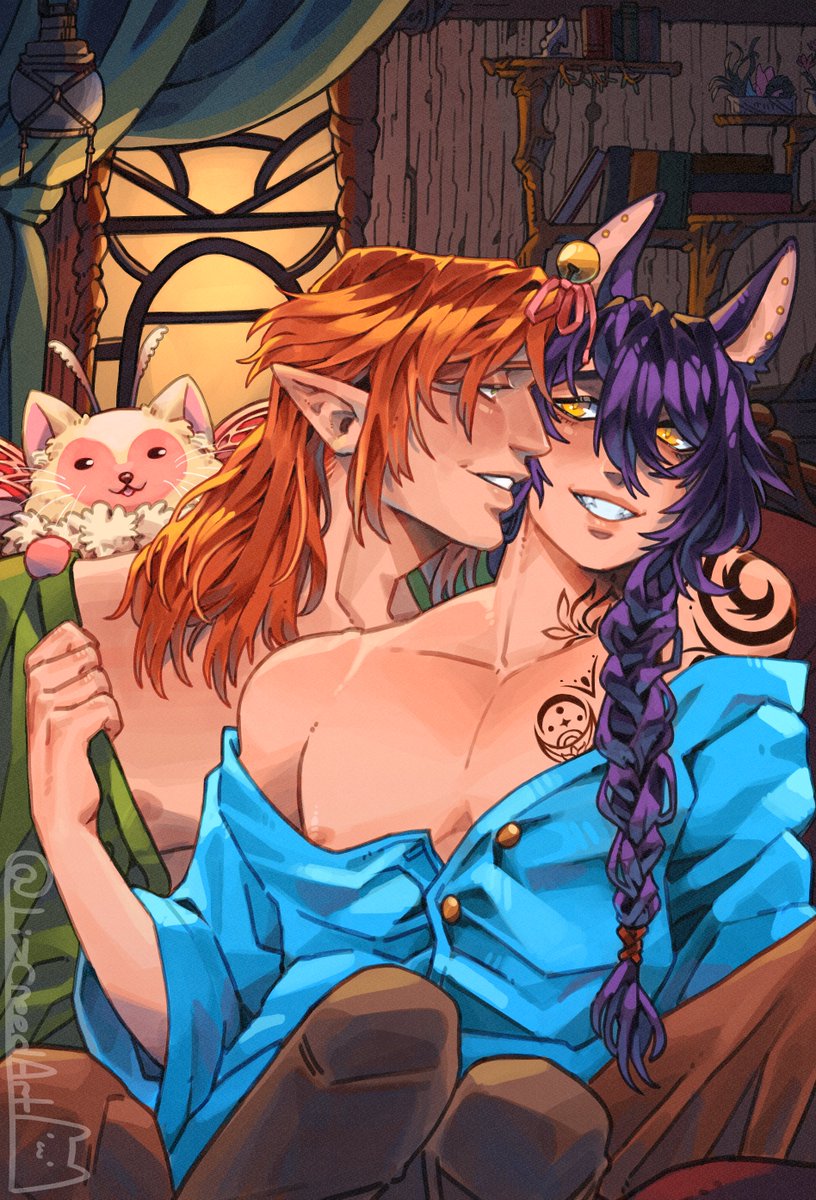 WOO COTTAGECORE YAOI COMMISSION FINISHED!