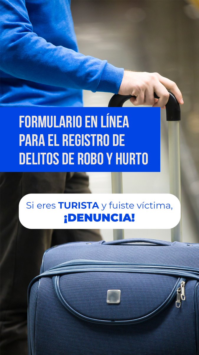 #ATENCIÓN | Si eres turista y fuiste víctima de un delito de #Robo o #Hurto, denúncialo a través de la herramienta en línea que se encuentra en el sitio web de #FiscalíaEc. Aquí te mostramos cómo hacerlo: acortar.link/TqF3Ga