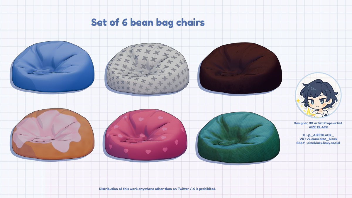 _AIZEBLACK_'s tweet photo. #vtuber #blender #3d #b3d #props #3gc #aizeblack
I'll put it on the net for free distribution, . Modestly, but necessary. https://t.co/81xdltGayw
