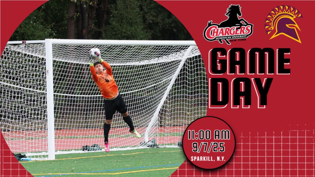 The DU men's soccer team returns to action today as they visit the Spartans of St. Thomas Aquinas College for a non-conference contest at 11:00 AM on Spartan Field. Let's go Chargers!